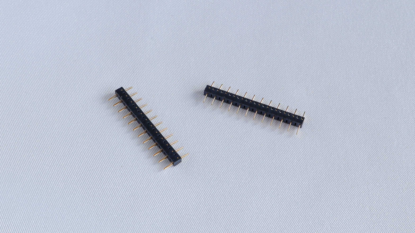 12-pin XB-3-2.5-12P 2.5mm Height Through-hole Pin Header for ProMicro (1 piece)