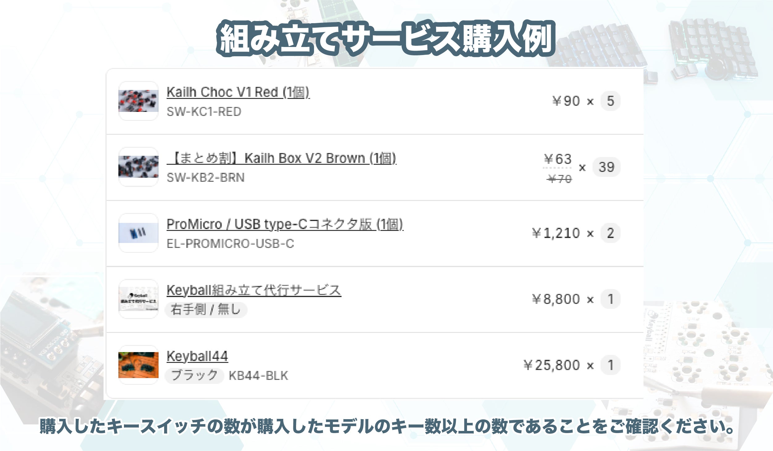 Keyball組み立て済み完成品（組み立て代行サービス） – Shirogane Lab.