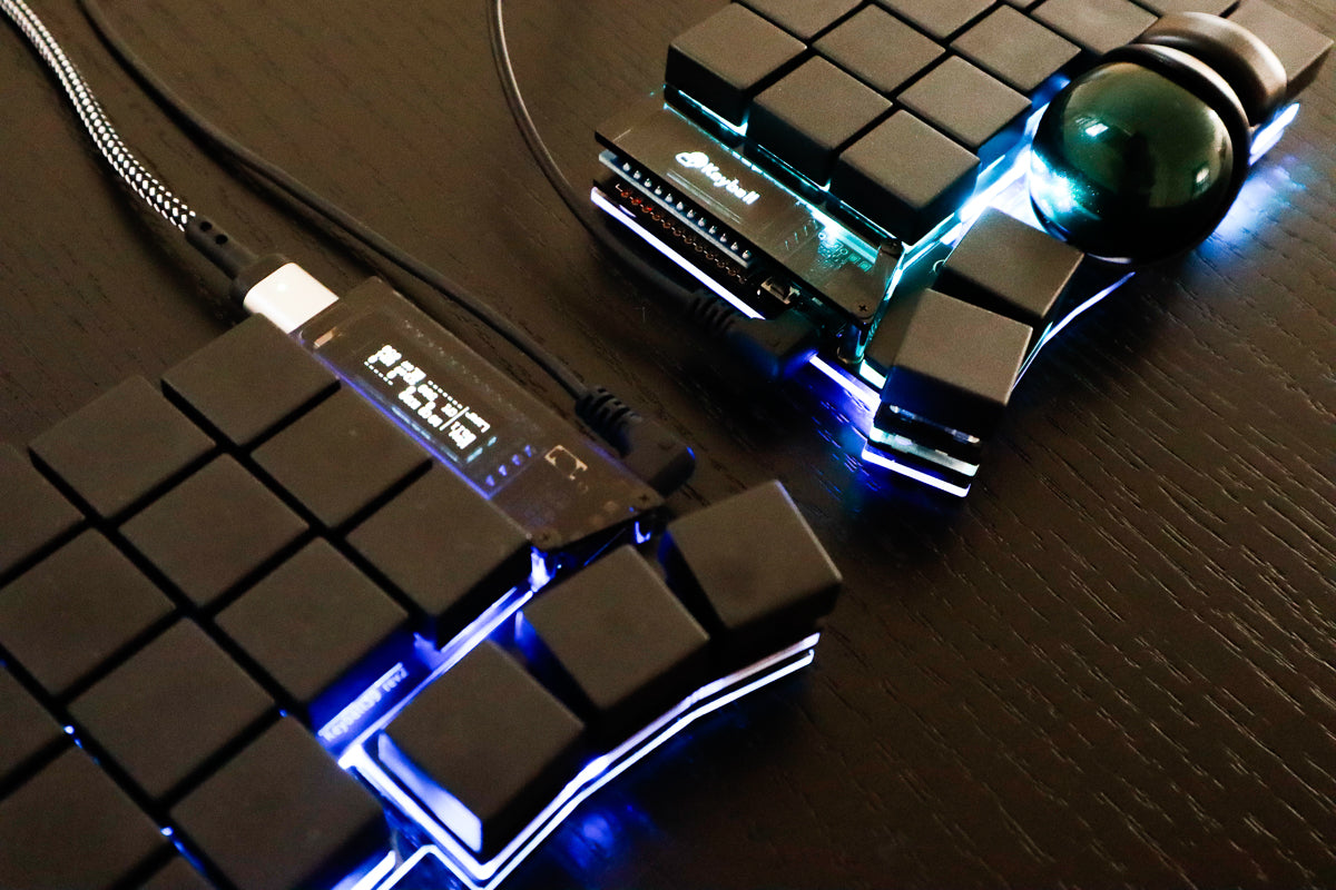 Keyball39トラックボール付き分割キーボードキット | Shirogane Lab