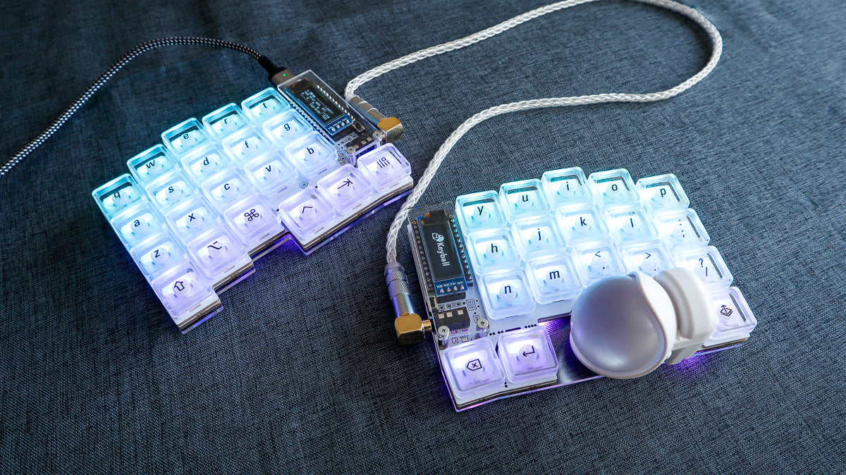 Keyball＋ 自作キット トラックボール付き分割キーボード（39or38キー）