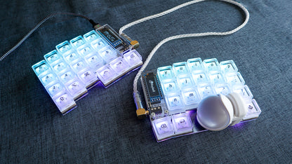 Keyball＋ 自作キット トラックボール付き分割キーボード（39or38キー）